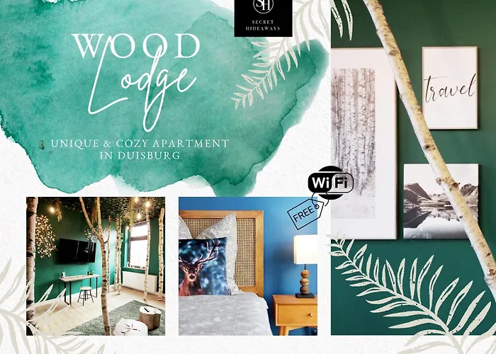 Secret Hideaways Wood Lodge Mit Kinderzimmer Messe L City L Flughafen L Hbf